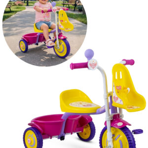 Triciclo Infantil Nathor De Alumínio Pet Friends