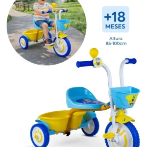 Triciclo Infantil Nathor De Alumínio ESPONJA