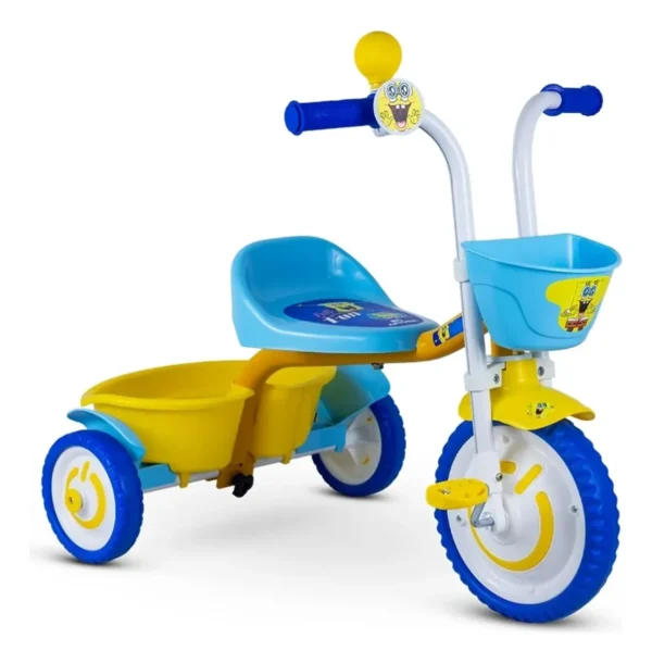 Triciclo Infantil Nathor De Alumínio ESPONJA