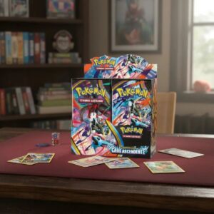 PACOTE DE BOOSTER DE MEGAEVOLUCAO CAOS ASCENDENTE pacote com 36  Booster Pokemon