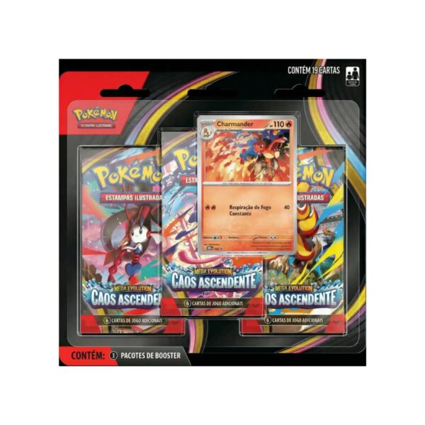Pokemon Mega Evolução 19 Cartas Caos Ascendente