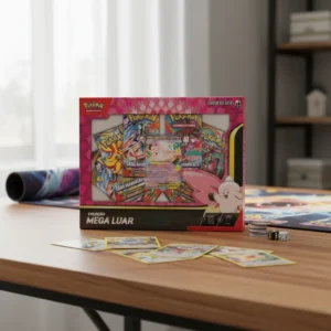Box Pokémon Tcg Coleção Mega Luar Mega Clefable Ex – Copag