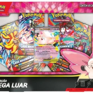 Box Pokémon Tcg Coleção Mega Luar Mega Clefable Ex – Copag
