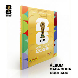 Album Capa Dura Ouro FIFA WORLD CUP 2026 PANINI Copa do Mundo 2026 – Dourado