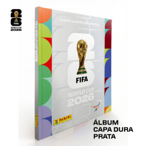 Album Capa Dura Prata FIFA WORLD CUP 2026 PANINI Copa do Mundo 2026