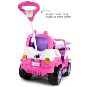 Carrinho de Passeio Infantil com Pedal – Diipi Menina – Calesita 1028-site