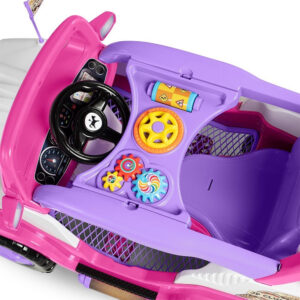Carrinho de Passeio Infantil com Pedal – Diipi Menina – Calesita 1028-site