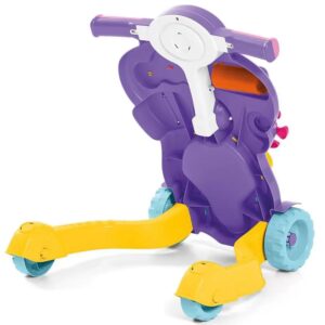 Andador Didático 2 em 1 Bebê Piloto Roxo – Calesita Tateti Lilás Sortido 0888-site