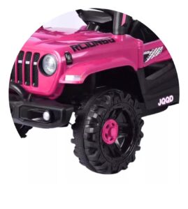 Carro Elétrico Infantil Jipe Off-road 12v Rosa – Zippy Toys