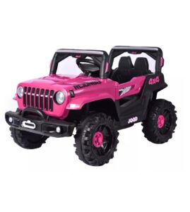 Carro Elétrico Infantil Jipe Off-road 12v Rosa – Zippy Toys