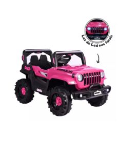 Carro Elétrico Infantil Jipe Off-road 12v Rosa – Zippy Toys