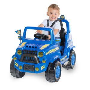 Carrinho de Passeio Infantil com Pedal – Diipi Policia – Calesita 1019-site