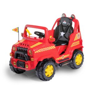 Carrinho de Passeio Infantil com Pedal – Diipi Bombeiro – Calesita 1020-site