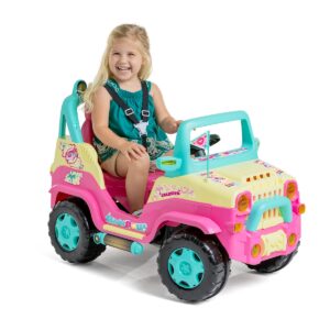Carrinho de Passeio Infantil com Pedal – Diipi Rainbow – Calesita 1026-site