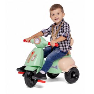 Triciclo Vespita Capri Calesita 1068 com empurrador com cinto de segurança-site