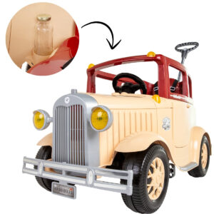 Carrinho De Passeio Calhambek Classic Com Empurrador E Pedal Calesita