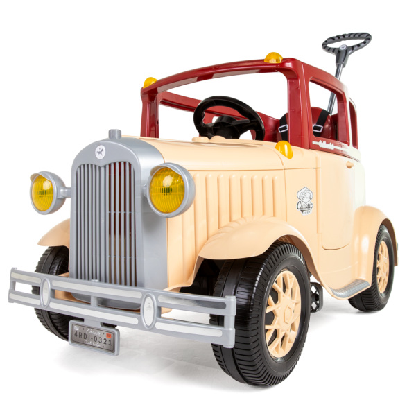Carrinho De Passeio Calhambek Classic Com Empurrador E Pedal Calesita