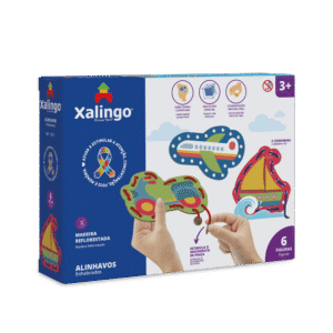 Brinquedo Infantil Alinhavos Transportes Xalingo - 12321