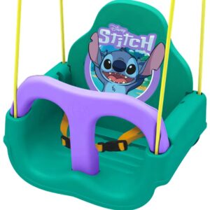 Balanço Infantil Com Encosto E Cinto Disney Stitch Xalingo 12243