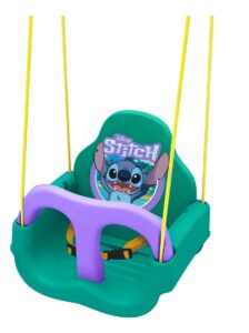 Balanço Infantil Com Encosto E Cinto Disney Stitch Xalingo 12243