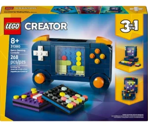 Lego Creator 31380 – 3 Em 1 Console De Videogame Retrô  268 Vi