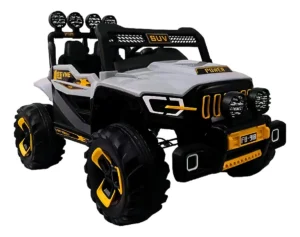 CE23433 Carro Elétrico Super Cross Com Controle 4×4 Cinza 12v Zippy Toys