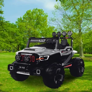 CE23433 Carro Elétrico Super Cross Com Controle 4×4 Cinza 12v Zippy Toys
