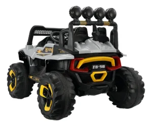 CE23433 Carro Elétrico Super Cross Com Controle 4×4 Cinza 12v Zippy Toys