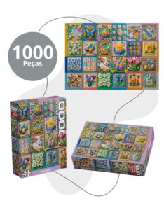 Quebra Cabeça 1.000 Peças Baby Crochê – Grow