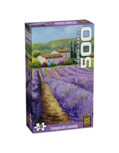 Quebra Cabeça 500 Peças Campos de Lavanda – Grow