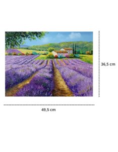 Quebra Cabeça 500 Peças Campos de Lavanda – Grow