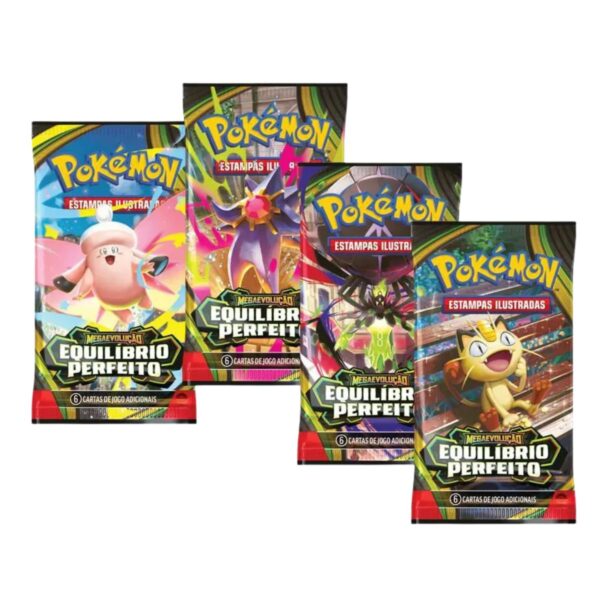 Carta Pokemon De Booster Megaevolução Equilibrio Perfeito