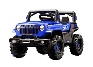 Carro Elétrico Infantil Jipe Off-road 12v Zippy Toys – Azul e Verde