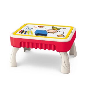Mesa De Atividades Infantil, Com Blocos, 58 Peças - Xalingo