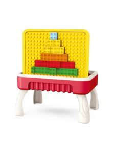 Mesa De Atividades Infantil, Com Blocos, 58 Peças – Xalingo
