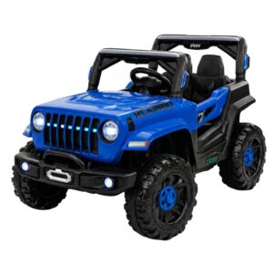 Carro Elétrico Infantil Jipe Off-road 12v Zippy Toys – Azul e Verde