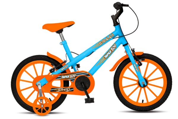 Bicicleta Colli Aro 16 Super Boy – AZUL CHAMPANHE-site