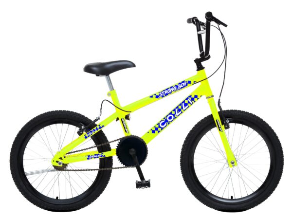 Bicicleta Colli Aro 20 Strong Boy – AMARELO NEON