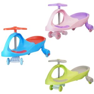 Carrinho de Rolima com Luz – Azul, Verde e Rosa – Zippy Toys – ESCOLHA