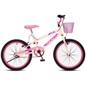 Bicicleta Colli Aro 20 Vicky – ROSA NEON / BEGE / PRETO FOSCO / ROSA