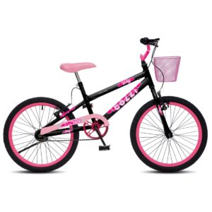 Bicicleta Colli Aro 20 Vicky – ROSA NEON / BEGE / PRETO FOSCO / ROSA