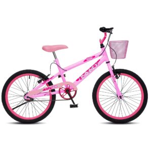 Bicicleta Colli Aro 20 Vicky – ROSA NEON / BEGE / PRETO FOSCO / ROSA
