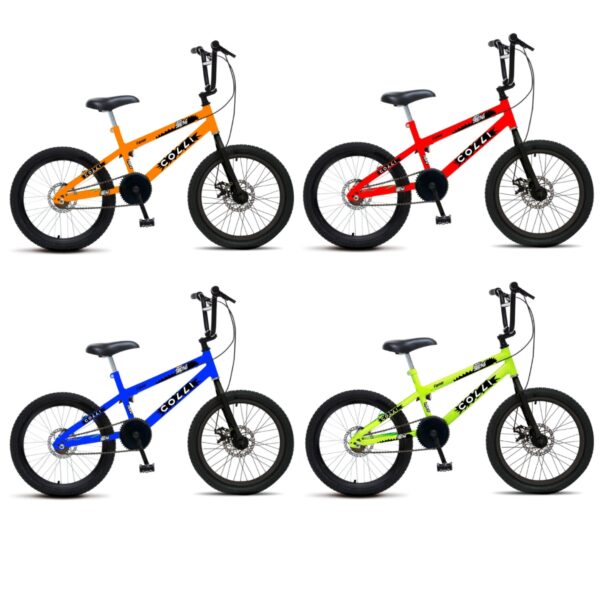 Bicicleta Colli Aro 20 Strong Funny VBREAK – AMARELO NEON / AZUL / LARANJA NEON / VERMELHO