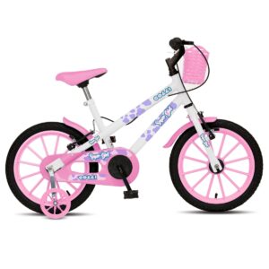 Bicicleta Colli Aro 16 Super Girl – ROSA / BRANCO