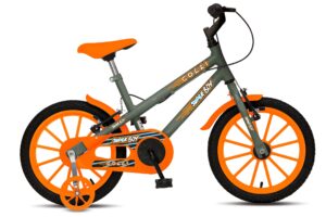 Bicicleta Colli Aro 16 Super Boy – AZUL CHAMPANHE / VCERDE MILITAR / PRETO FOSCO