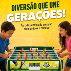 Mesa de Pebolim Super Copa – Xalingo 67354