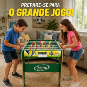 Mesa de Pebolim Super Copa – Xalingo 67354