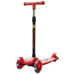 Patinete Infantil 3 Rodas Marvel Avengers – LED, Altura Ajustavel, 3+ TIK TOK
