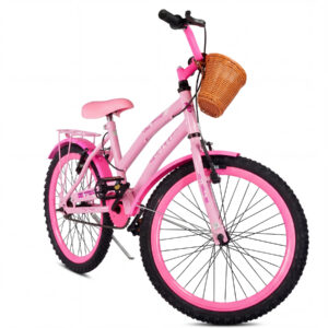 Bicicleta Colli Aro 20 Lylla – ROSA / AZUL CHAMPANHE / BEGE RETRO