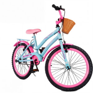 Bicicleta Colli Aro 20 Lylla – ROSA / AZUL CHAMPANHE / BEGE RETRO